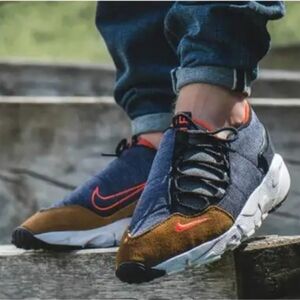 Nike Air Mens Footscape NM Camper Blue Obsidian Shoes Sneakers